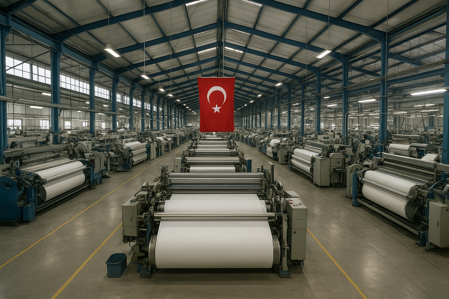 Matrial factory in Turkey